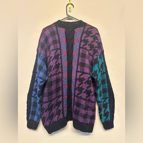 Vintage 90’s Woolrich Multicolor Handknit Sweater Size XL - Picture 6 of 7